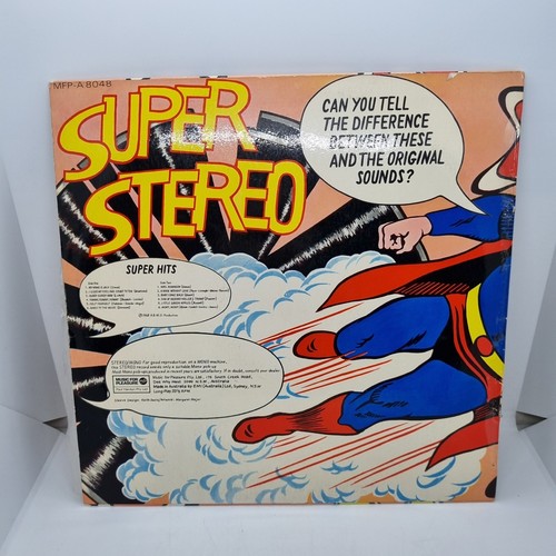 Super Hits Super Stereo 1968 & 14 Powerful Hits 1972 Vinyl Vintage Records - Picture 5 of 16