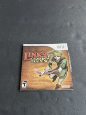 links crossbow training wii Manual And Cardboard Sleeve Case Only