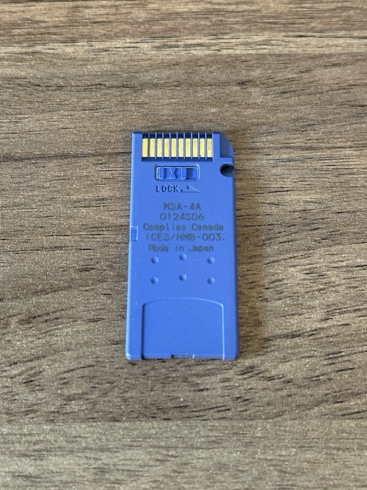 Sony Genuine Memory Stick 4MB MEGABYTE MSA-4A Camera Memory Card | eBay