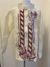 Barong Tagalog Size 8 For Boys