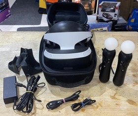 PlayStation 4 Slim PS4 Console CUH-2200A W/ VR Headset Set, Aim Controller ETC