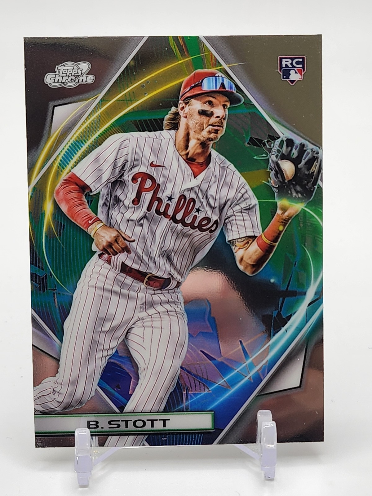 2022 Topps Chrome Cosmic #17 Bryson Stott Philadelphia Phillies