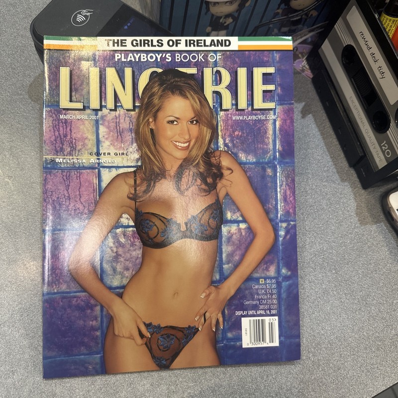 Playboy Lingerie March/April 2001 Melissa Arnold