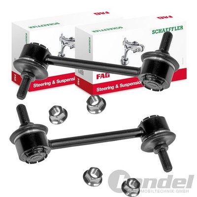 2X SCHAEFFLER FAG KOPPELSTANGE STABI HINTEN passend für HYUNDAI MATRIX KIA CERAT