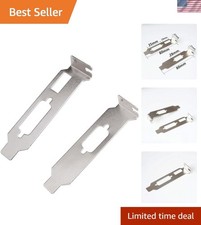 Low Profile Half Height Bracket HDMI  DVI  VGA for ATI Nvidia Video Graphic...