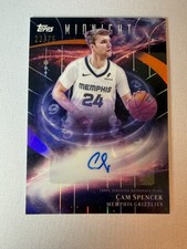 2025-26 Topps Midnight Cam Spencer Stroke of Midnight Auto /75 Dusk SM-CS SSP