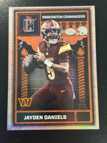 2025 Topps Signature Jayden Daniels Base (RAW)