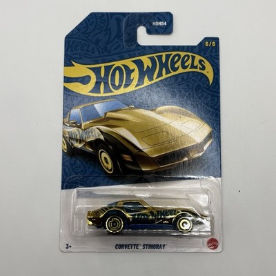 2026 Hot Wheels Blue/Gold 58th Anniversary Corvette Stingray CHASE
