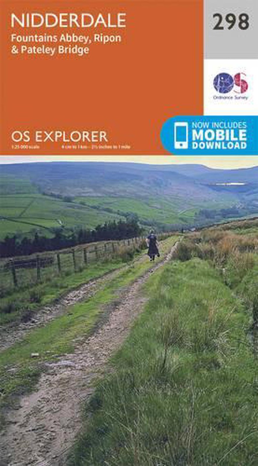 Nidderdale by Ordnance Survey Folded Book