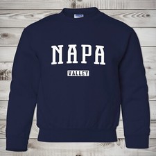 Napa Valley Sweatshirt for Kids  Napa Valley Youth Crewneck Sweatshirt