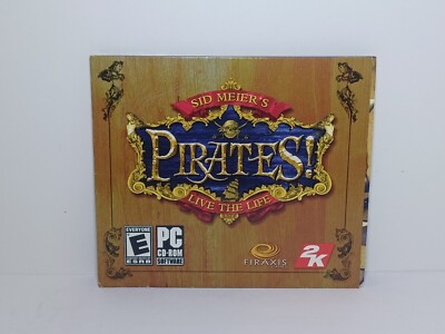 Sid Meier's Pirates! Live The Life PC CD-Rom Software Firaxis Games 2K Everyone