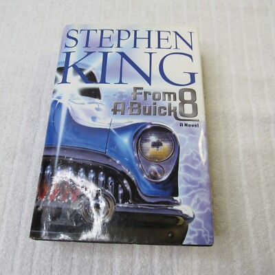 Stephen King Novel Book From A Buick 8 2002 Hardcover Large Print Dust Cover