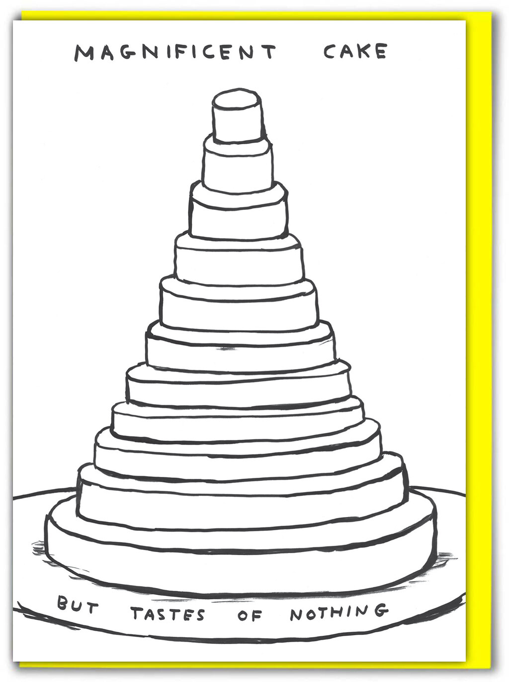 *SALE* David Shrigley Funny Birthday Card Hilarious Humour Witty Cheeky