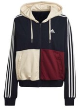 ADIDAS ORIGINALS LEOPARD PRINT TRACK JACKET MAROON NWT XS
