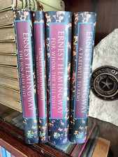 BOMC_Ernest Hemingway x 3 (Bell Tolls/Sun Rises/FarewellArm)_HCDJ_1993_Very Good