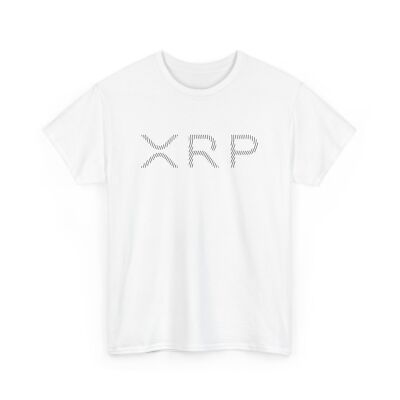 XRP Minimal T-Shirt, Investor Merch, Ripple Cryptocurrency, Heavy Cotton