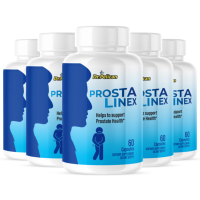 Prosta Linex - Prostate Support- 5 Bottles- 300 Capsules