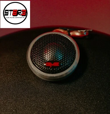 TW25ND GME Coppia Super Tweeter 200 Watt 100 RMS + Crossover 105 Db SPL Neodimio