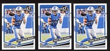 2023 Donruss #96 Amon-Ra St Brown Lions Football Card 3ct Lot 3401G