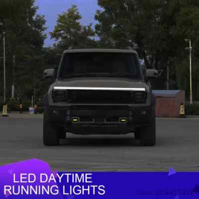 Car Start Scan LED DRL Daytime Running Light Strip for Jetour X70 X70plus X95 L9