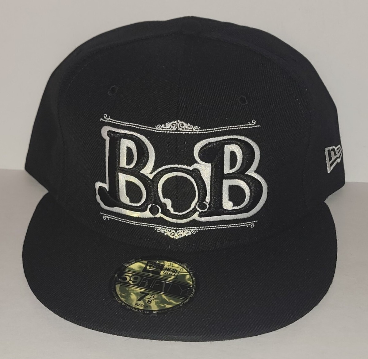 帽子 breath new era 59fifty badhop 7 3/8 B.o.B New Era 59Fifty Fitted Hat Size 7 3/8 Ham Squad 100