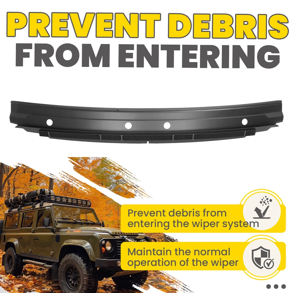 For Land Rover Discovery 2 1999-04 #JAK000010PMA Wiper Panel Cover Molding Trim Foto 4 de 4