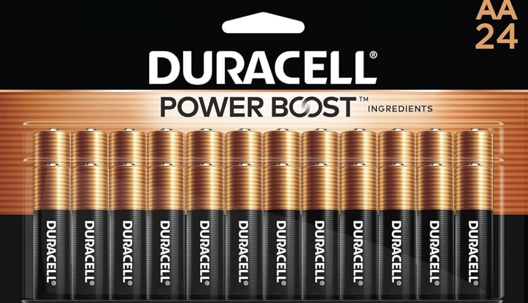 Duracell AA Batteries [24 PACK] Double A Batteries-24-image