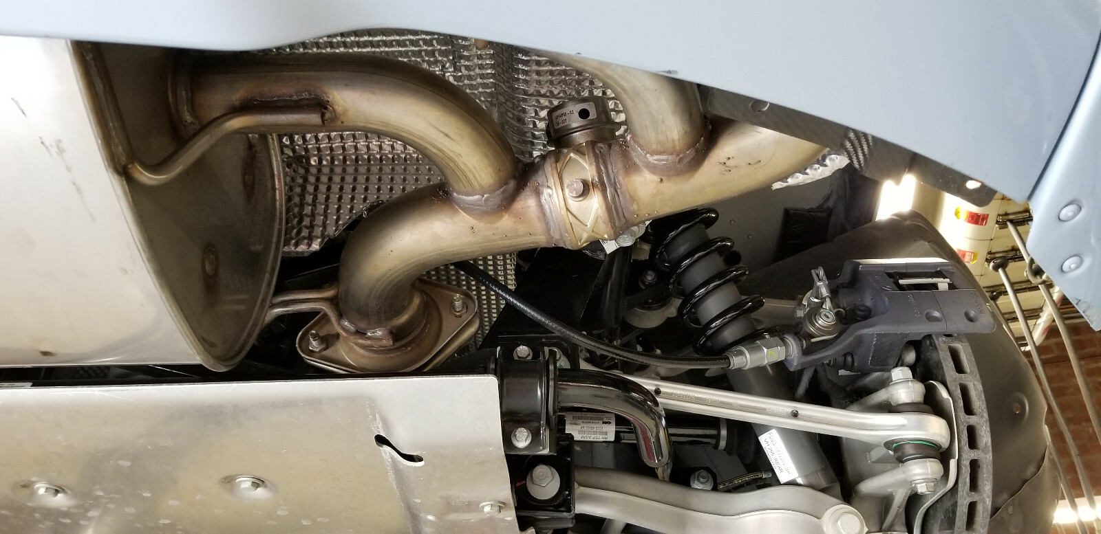 Aston Martin Vantage V12 S muffler for Vantage and Vantage S nearly new valved 
