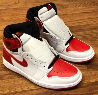 Size 9 - Air Jordan 1 Retro OG High White Cement for sale