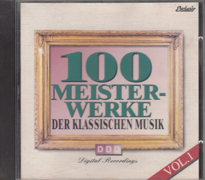 100 Meisterwerke Der Klassischen Musik 5CD:VIVALDI,MOZART,BACH,STRAUSS,GRIEG,PUC