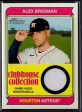 2023 Topps Heritage Clubhouse Collection JERSEY Relic - #CCRAB Alex Bregman