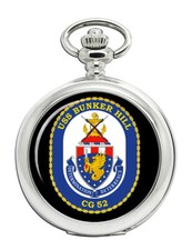 USS Bunker Hill CG-52 Pocket Watch
