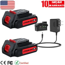 1.5Ah 3.0Ah 20V Lithium-Ion Battery for Black & Decker 20 Volt LBX20 LBXR20 LB20