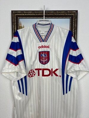 Crystal Palace Away football shirt 1996 Soccer #4 Southgate Adidas