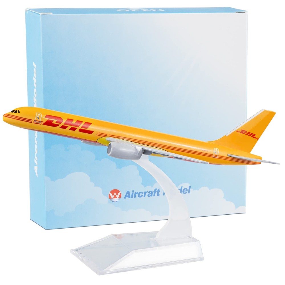 Model Airplane 1:400 Scale Diecast Planes Model DHL 757 Model Aircraft Model ...