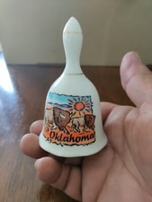 Ceramic Souvenir Oklahoma State Bell