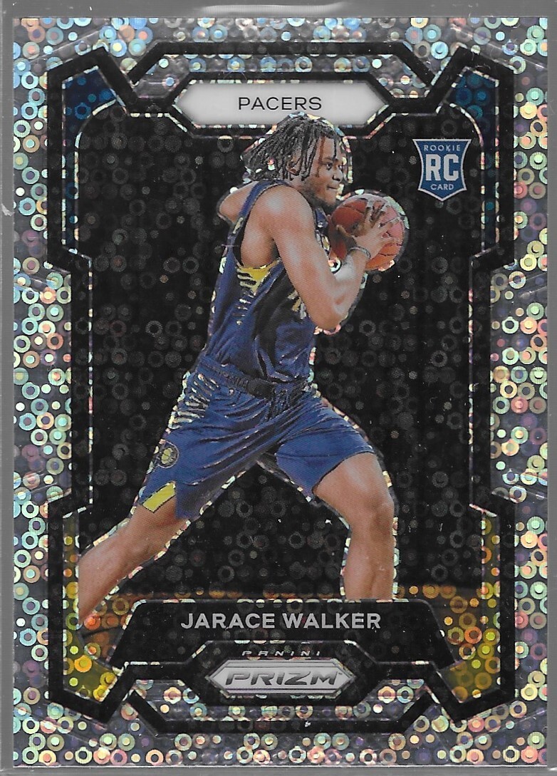 2023-24 Panini Prizm Fast Break Prizm Jarace Walker 168 Rookie RC Indiana Pacers