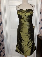 Green Bridesmaid/ Cocktail/ Evening Dress 