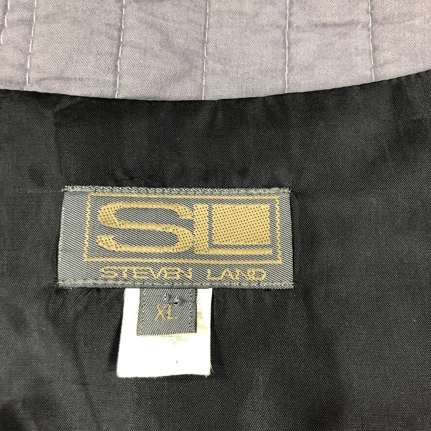 Chaleco Steven Land Hombres XL Gris Cachemira Clásico Cuello en V Academia Carrera Oficina Foto 4 de 4