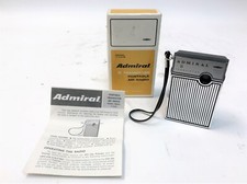 Vintage Admiral 6 Transistor Portable AM Radio w/ Box