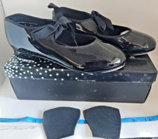 Capezio Tap Shoes Size 6 M Black READ