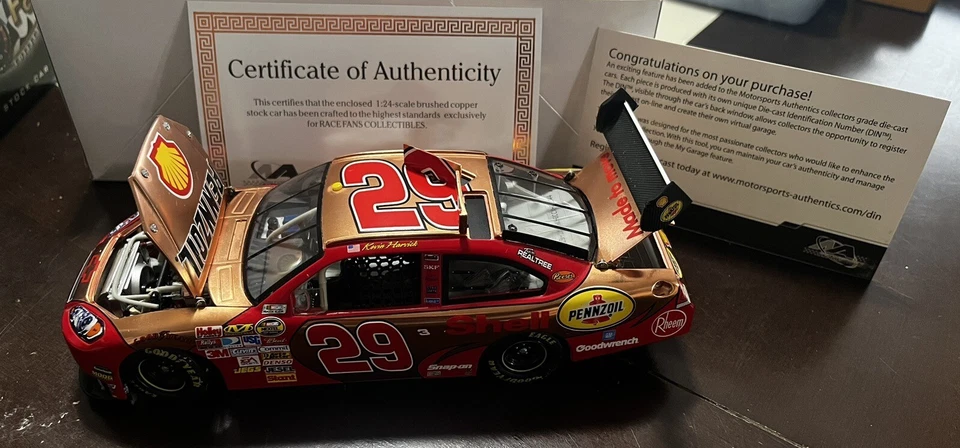 Kevin Harvick #29 2007 Impala SS COT cobre 1 de 504 limitada escala 1:24 Foto 2 de 4