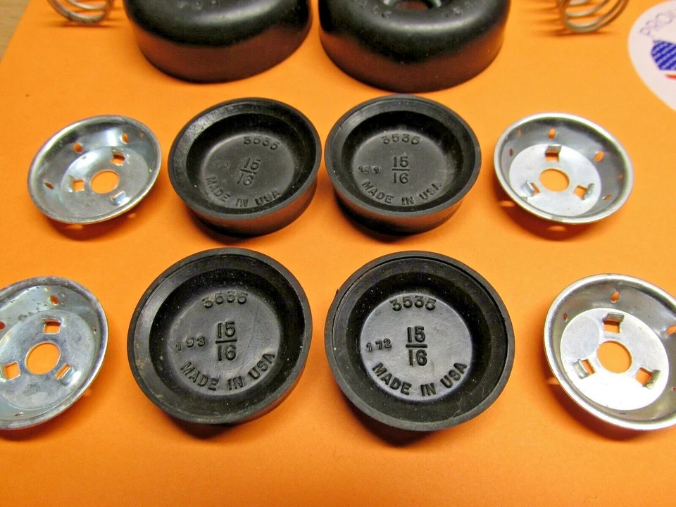 1942 1946 1947 1948 Pontiac Chieftain juego de 4 kits de cilindros de rueda delantera + trasera Foto 2 de 3