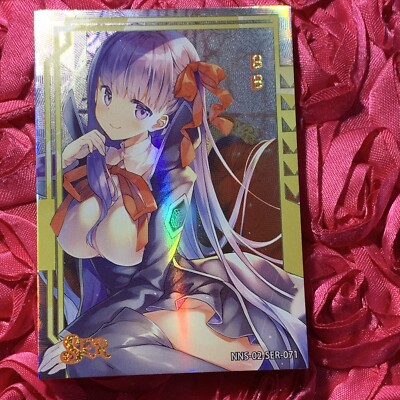 Sakura Matou FATE GRAND ORDER Fantasy Waifu Set ACG Girl Holo Goddess Anime Card