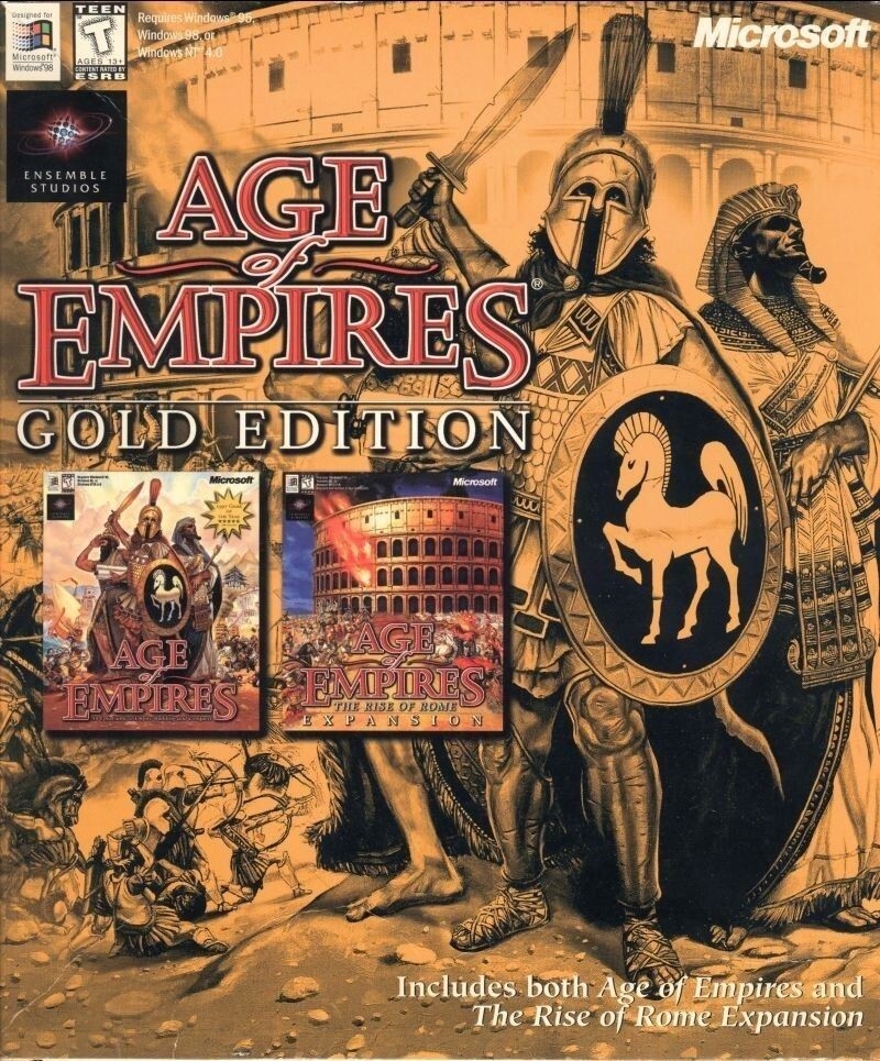 Age Of Empires Gold Edition + Extension The Rise Of Rome - PC - FR - Ubisoft