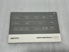 MOTU Original Guide for Midi Express XT, Express 128, Micro Lite  Micro Express