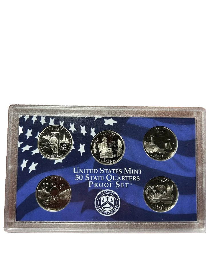 2003 S Proof State Quarter Set Gem, No Box - Image 2 of 4