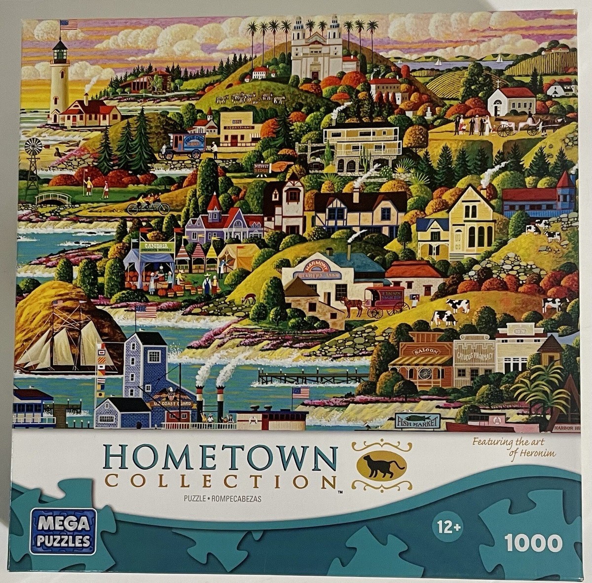Hometown Collection 1000ピース ジグソーパズルセット 1000 PIECE JIGSAW PUZZLE HOMETOWN COLLECTION CASTLE COUNTRY