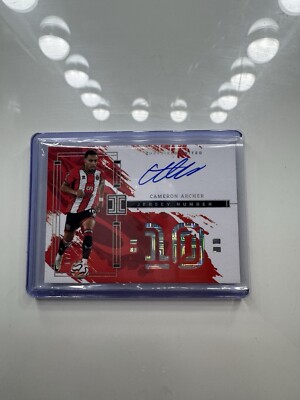 2023-2024 Impeccable EPL - Cameron Archer - On Card Auto - Sheffield United /10