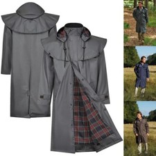 Champion Riding Coat Waterproof Jacket Hooded Pockets Outdoor Mens Highgrove